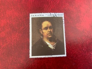 PANAMA 1967 USED ART PICK 1 GOYA SELF PORTRAIT - Picture 1 of 2