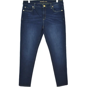 Michael Kors Mid-Rise Izzy Skinny Jeans US 6 AU 10 Blue Ankle Length - Picture 1 of 8