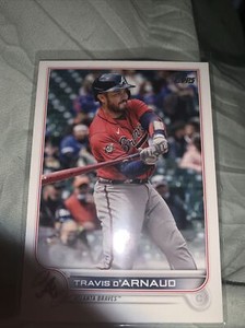 2022 topps series 1 baseball Travis D’Arnaud 4 *Fresh NM-M* No.4