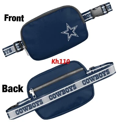 NFL Dallas Cowboys Wordmark Crossbody Belt Bag - Image 1 of 4
