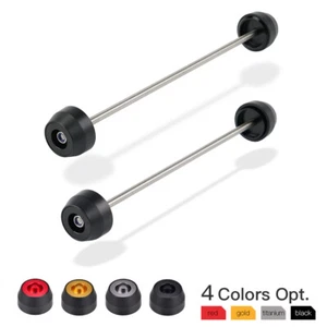 Front Rear Axle Slider Fork Crash Protector For Ducati Scrambler 803 Desert Sled - Picture 1 of 15