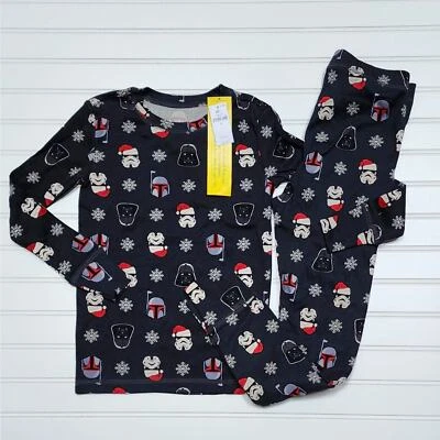 NWT Gap Star Wars Holiday Black Moonless Night Pajama Set - Image 1 of 4