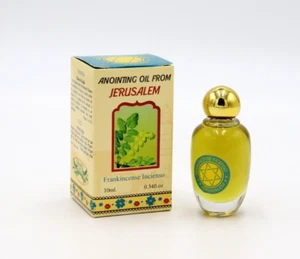 Blessed Anointing Oil Frankincense Incense Holy LAND Jerusalem Hand Made - Picture 1 of 5