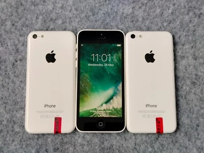 90% N EW Apple iPhone 5c White 8-16-32GB Factory UNLOCKED for any carrier GOOD - Image 1 of 4