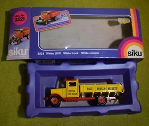 DIE CAST SIKU 1:55 SCALE 2521 WHITE LKW TRUCK CAMION - Picture 1 of 1