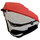 Indoor Car Cover Fits Volkswagen Golf 8 Bespoke Maranello Red Cover Without M...