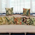 Square Leaves Plant Sofa Tropical Cushion Throw Cover Case Home Decor Hot Pillow