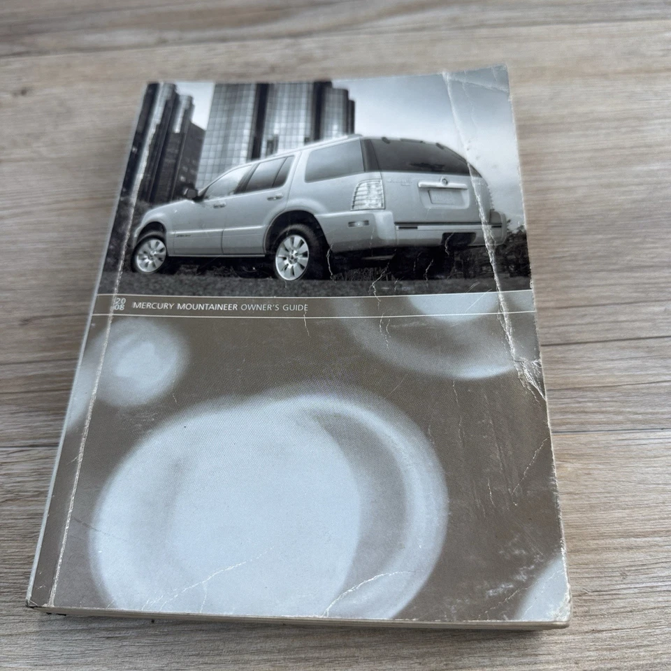 08 2008 Mercury Mountaineer Guía del Propietario Manual de Montañero 2008 Foto 1 de 4