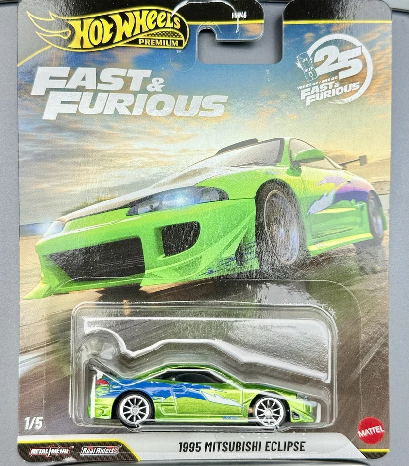 Hot Wheels 2026 Rápido y Furioso 25 Aniversario 1995 Mitsubishi Eclipse Foto 1 de 1