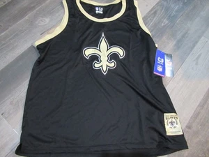 New Orleans Saints Tank top Shirt Men's 2XL new with tags Free Ship - Picture 1 of 6