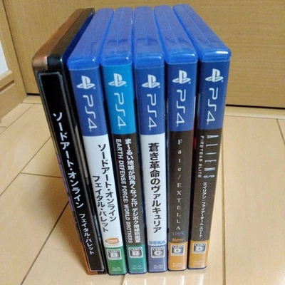 PS4 Game Lot 7 Titles Set Resident Evil Village 7 Alien Fireteam Fate Valkyria - Image 1 of 4