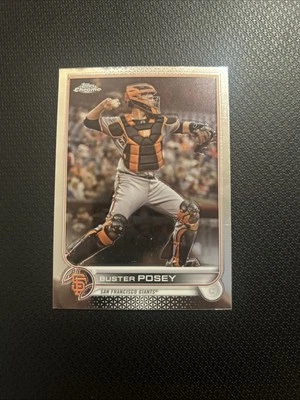 2022 Topps Chrome - Buster Posey #95 Baseball Card 11DD - Image 1 of 2