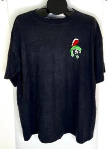 Marvin the Martian Shirt Mens LARGE Black Acme Clothing Cartoon 90s Tee Vintage - Bild 1 von 5