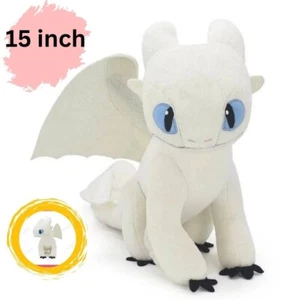 Muñeca de peluche 15" sin dientes Cómo entrenar a tu dragón3 película DreamWorks mundo oculto - Imagen 1 de 8