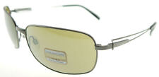 SERENGETI TRIESTE Satin Gun / Green 555nm Sunglasses 7674 64mm