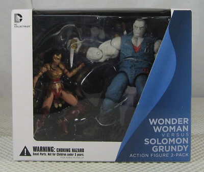Conjunto de figuras Grundy de Wonder Woman vs Solomon Injustice Gods Among Us NUEVO SELLADO Foto 1 de 4