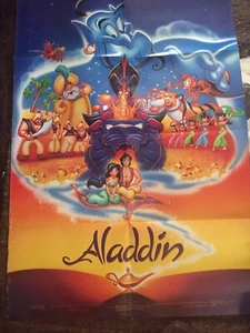 ERSTAUNLICHE Farben ORIGINAL FILMPOSTER - ALLADIN - Bild 1 von 2