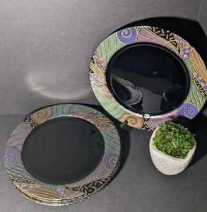 Arcoroc France Tampico Pattern 12 &3/8 " Chop Plate. Vintage 1990's - Picture 1 of 6