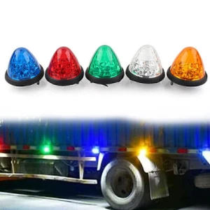 24V LED Side Marker Light Turn Signal Clearance Rear Tail Parking Lamp For Truck - Picture 1 of 27