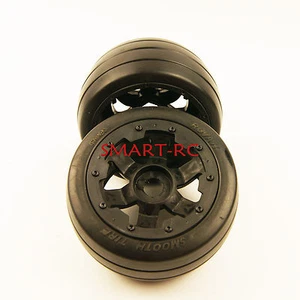 Rovan Rear road Slick Tyre wheel for 1/5 HPI KM Baja 5B SS - Picture 1 of 2