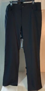NEW PGA Tour 36 X 32 men Golf pants MotionFlux 360 Black Stretch athletic wear - Picture 1 of 7