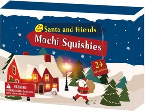 Christmas Calendar 24-day countdown to Advent Children's random mochi squishies - Picture 1 of 6