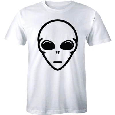 Alien Face Funny Shirt Sci Fi Space Horror Retro Fashion Men's T-shirt Tee - Image 1 of 4