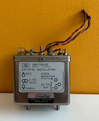 HP 10811-60102 10 MHz, 11 to 13.5 V EFC, Precision Crystal Oscillator. Tested! - Image 1 of 4