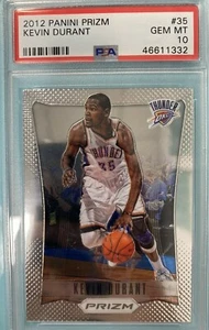 2012 Panini Prizm Kevin Durant Edelstein neuwertig PSA 10 #35 🙂 - Bild 1 von 3