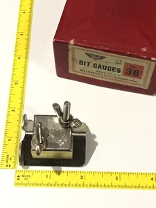 VTG Millers Falls No.36 Bit Brace Gauge Stop NOS Carpenter Tool 🇺🇸 Scarce Rare - Picture 1 of 7