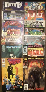 Lot Of 14 1st Issue Comic Books (valiant, Marvel, Dc, Defiant, Cult, Malibu) - Picture 1 of 1