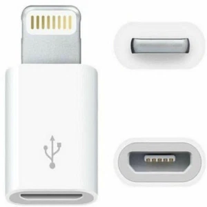 Micro USB to 8Pin Data Cable Adapter android to iPhone Converter LOT For iPhone - Picture 1 of 21