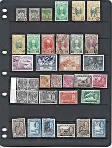 malaya states stamps KELANTAN mixed mint block /used stamps a good range - Picture 1 of 1
