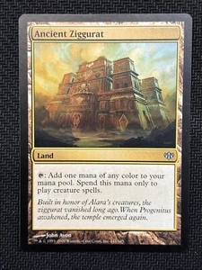 MTG Conflux ANCIENT ZIGGURAT LP (1173) Graded Power - Picture 1 of 2