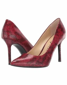 Katy Perry Women's The Sissy Pump, Red, 5.5 Medium - ,Snake Print, New in Box - Picture 1 of 7