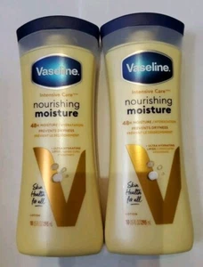 2 Vaseline Intense Care Nourishing Moisture Lotion 10oz - Picture 1 of 5