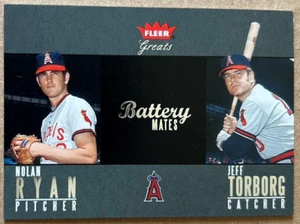 N. RYAN/J.TORBORG 2004 FLEER GREATS BATTERY MATES 6BM Ser#0666/1973 NM-MT Cond - Picture 1 of 2