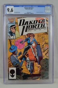 Fumetto Dakota North #1 Marvel 6/86 1986 CGC 9,6 pagine BIANCHE prima apparizione - Foto 1 di 12