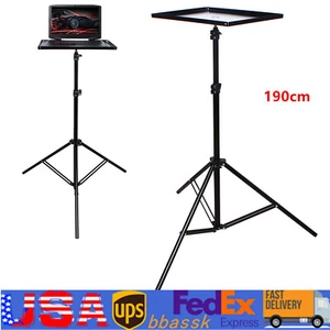 Projector Stand Laptop Photography Tripod Height Adjustable 27 - 74" Heavy Duty - Afbeelding 1 van 11