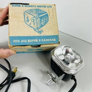 VTG Super 8 Quartz Movie Lite ACME Camera DVY Lamp 709 Cameralite WORKS In Box - Picture 1 of 18