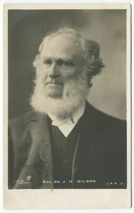 REV DR J. H. WILSON - Edinburgh Religion Sozialgeschichte Postkarte - Bild 1 von 2
