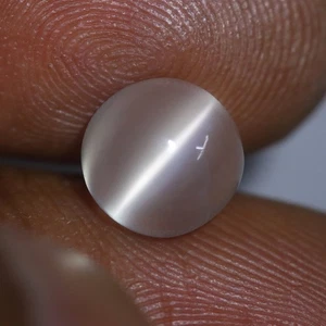 2.30 Cts_Wow Great Loose Stone_100 % Natural Milky White Moonstone Cat's Eye - Picture 1 of 3