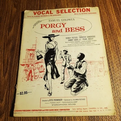 Porgy and Bess Vocal Selection Gershwin Songbook Chappell 1950s - Image 1 of 4