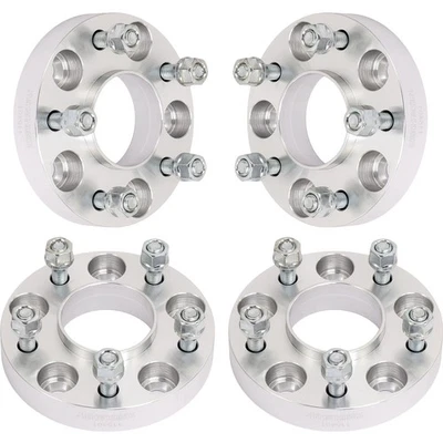 4Pcs 5 Lugs Wheel Spacers 1" 25mm Thick 5x120 For BMW 128i 135i 328i M3 - Image 1 of 4