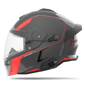 509 Adult's Delta V Commander Snowmobile Helmet Racing Red Size XL - Picture 1 of 5