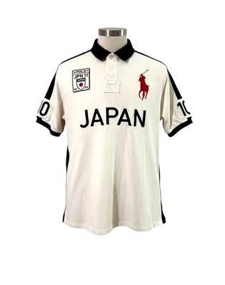 Vintage Polo Ralph Lauren Japan Big Pony #10 Polo Shirt Size XXL Rare - Image 1 of 4