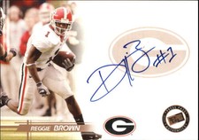 2005 Press Pass Autographs Bronze #9 Reggie Brown 