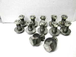 12 PCS 5/8" X 1-1/2" THREAD SHAFT STAINLESS STEEL CAP SCREW BOLTS NUTS S30400 - Picture 1 of 6