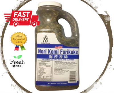 MISHIMA 🌺 NORI KOMI FURIKAKE Shirakiku Roasted Seaweed Seasoning 12.4oz Fresh