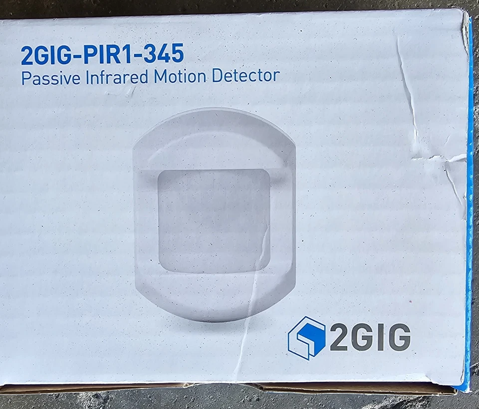 Brand New 2GIG 2GIG-PIR1-345 Wireless Pet Immune Motion Sensor - Image 1 of 1